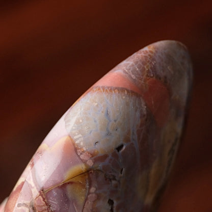 Pink Ibis Jasper Freeform | Brecciated Jasper Polished Freeform