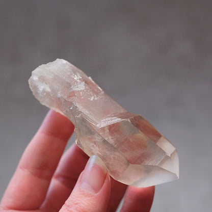 Smokey Lemurian Quartz Point | Lemurian Crystal Point With Keys
