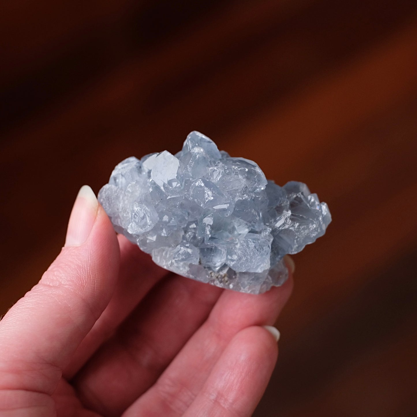 Blue Celestite Cluster | Celestine Crystal Specimen
