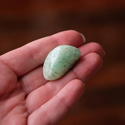 Australian Aquamarine Tumble | Polished Aquamarine Crystal