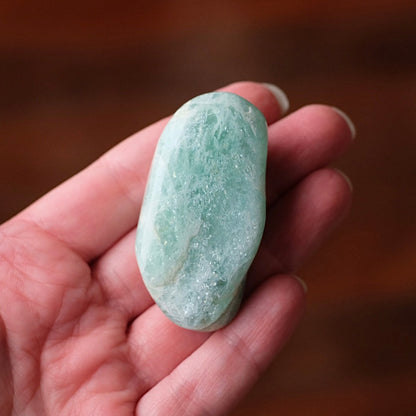 Australian Aquamarine Freeform | Polished Aquamarine Crystal