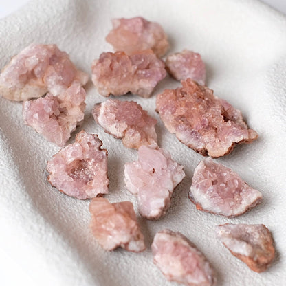 Mini Pink Amethyst Clusters | Patagonia Pink Amethyst Crystal Specimen