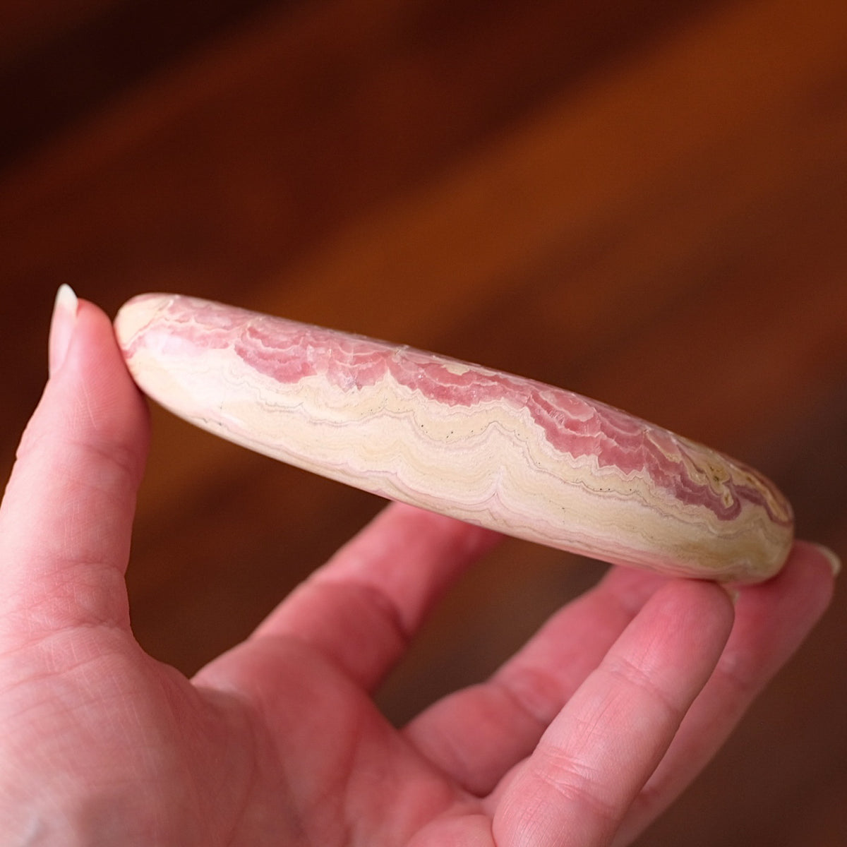 Rhodochrosite Freeform | Polished Rhodochrosite Crystal F