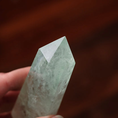 Mint Fluorite Tower | Green Fluorite Crystal Point