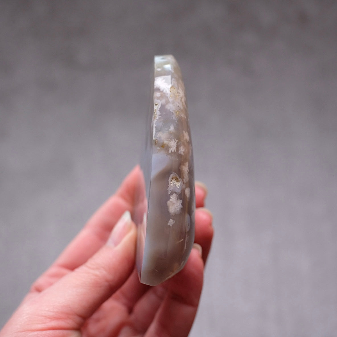 Flower Agate Freeform | Polished Crystal Freeform