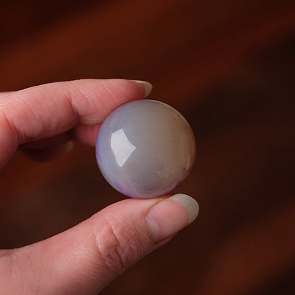 Purple Agate Sphere | Dyed Agate Crystal Sphere