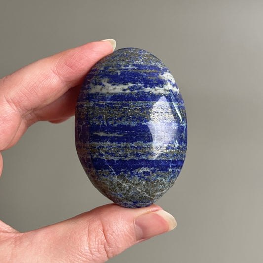 Lapis Lazuli Palm | Blue Lapis Crystal Palmstone