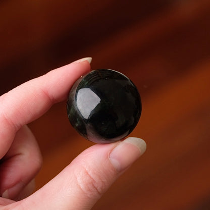 Seraphinite Sphere | Polished Seraphinite Crystal Sphere