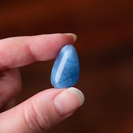 Aquamarine Tumble | Blue Beryl Tumbled Crystal