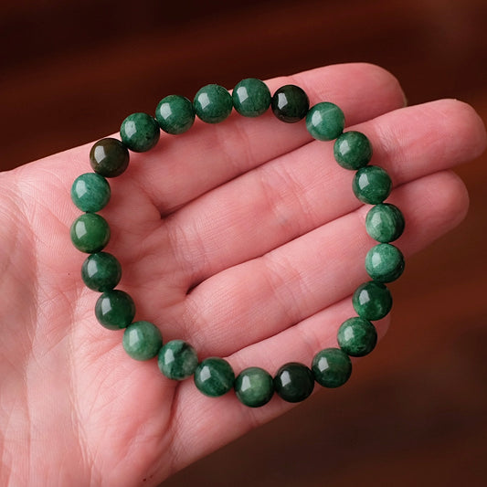 Green Fuchsite Bracelet | Crystal Stretch Bracelet