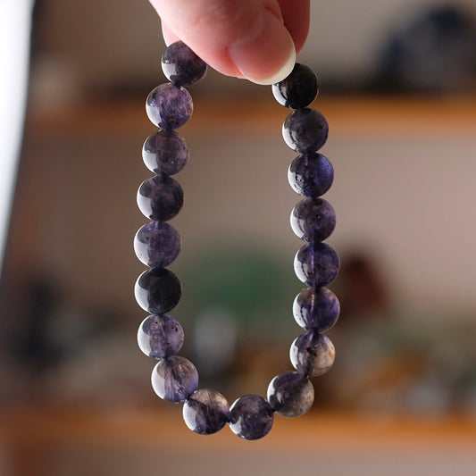 Iolite Bracelet | Gem Iolite Crystal Bracelet