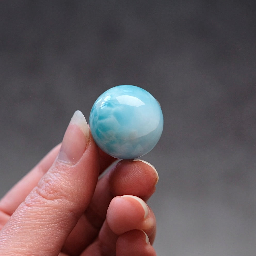 Larimar Crystal Sphere | High Grade Larimar Sphere
