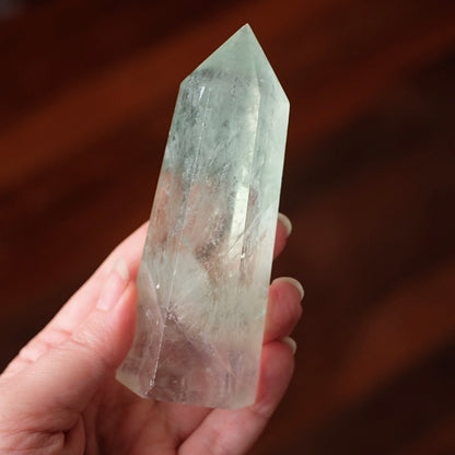 Mint Fluorite Tower | Green Fluorite Crystal Point