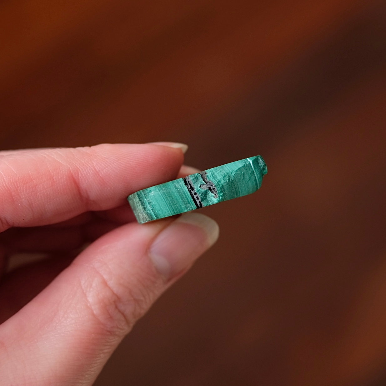 Malachite Slice | Polished Malachite Crystal Slab
