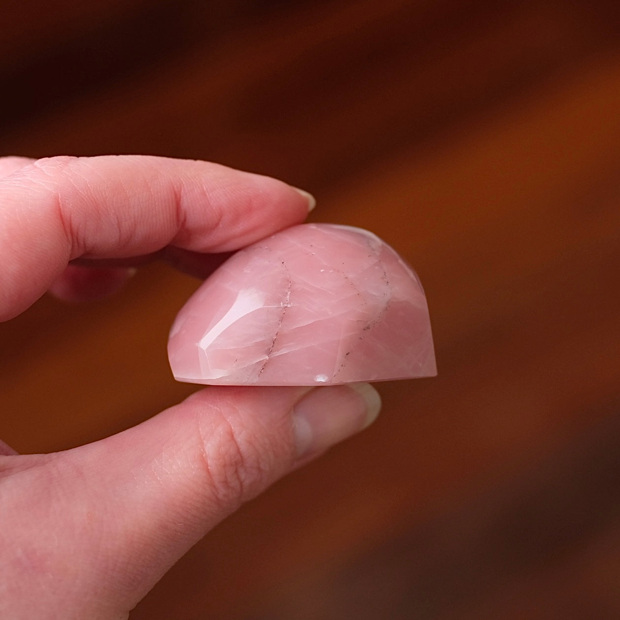 Rare Guava Quartz Freeform | Pink Quartz Crystal Freeform