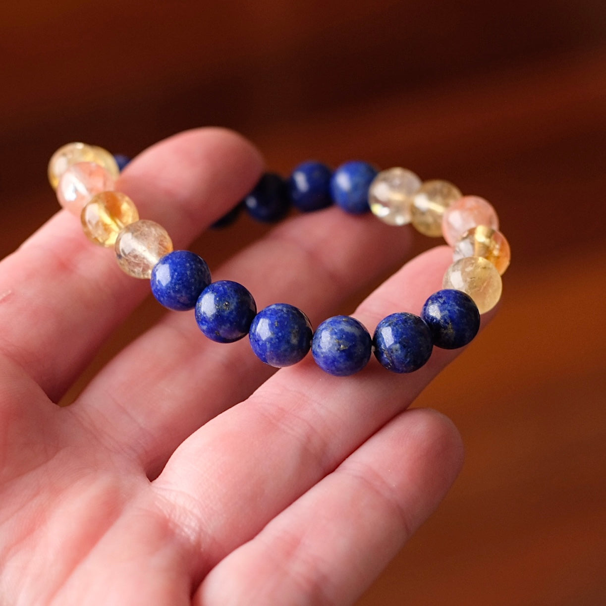 Lapis Lazuli Crystal Bracelet | OOAK Crystal Bracelet