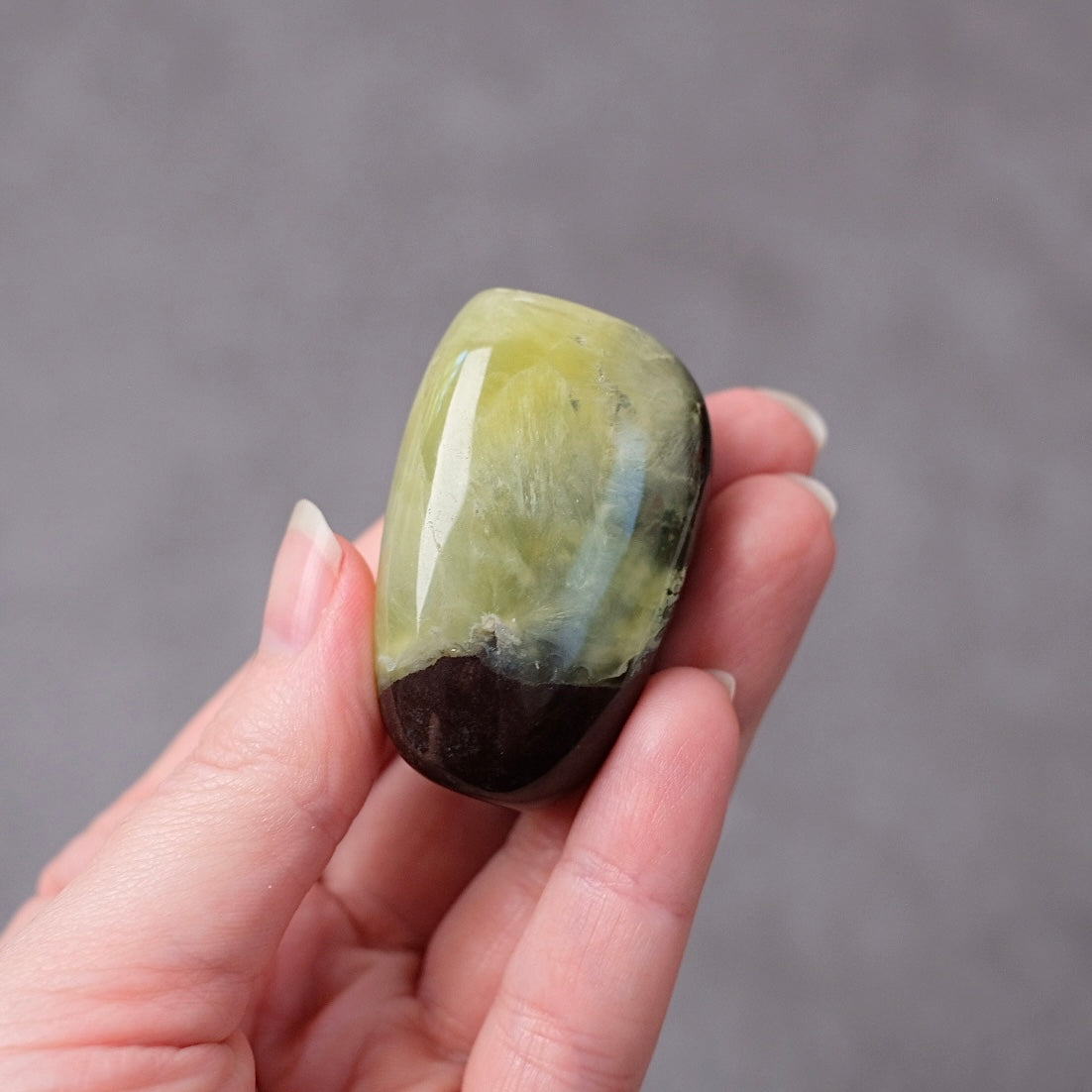Australian Prehnite Freeform | Polished Prehnite Crystal