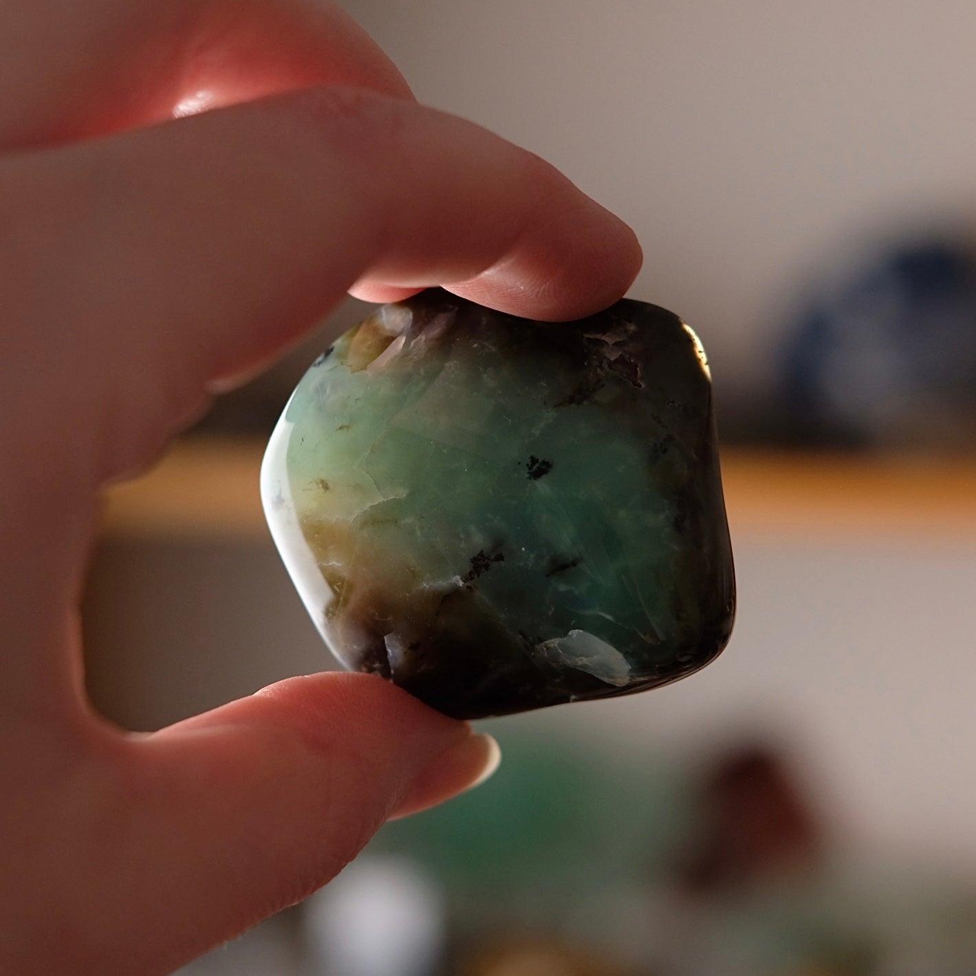 Australian Chrysoprase Freeform | Polished Chrysoprase Crystal