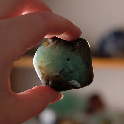 Australian Chrysoprase Freeform | Polished Chrysoprase Crystal