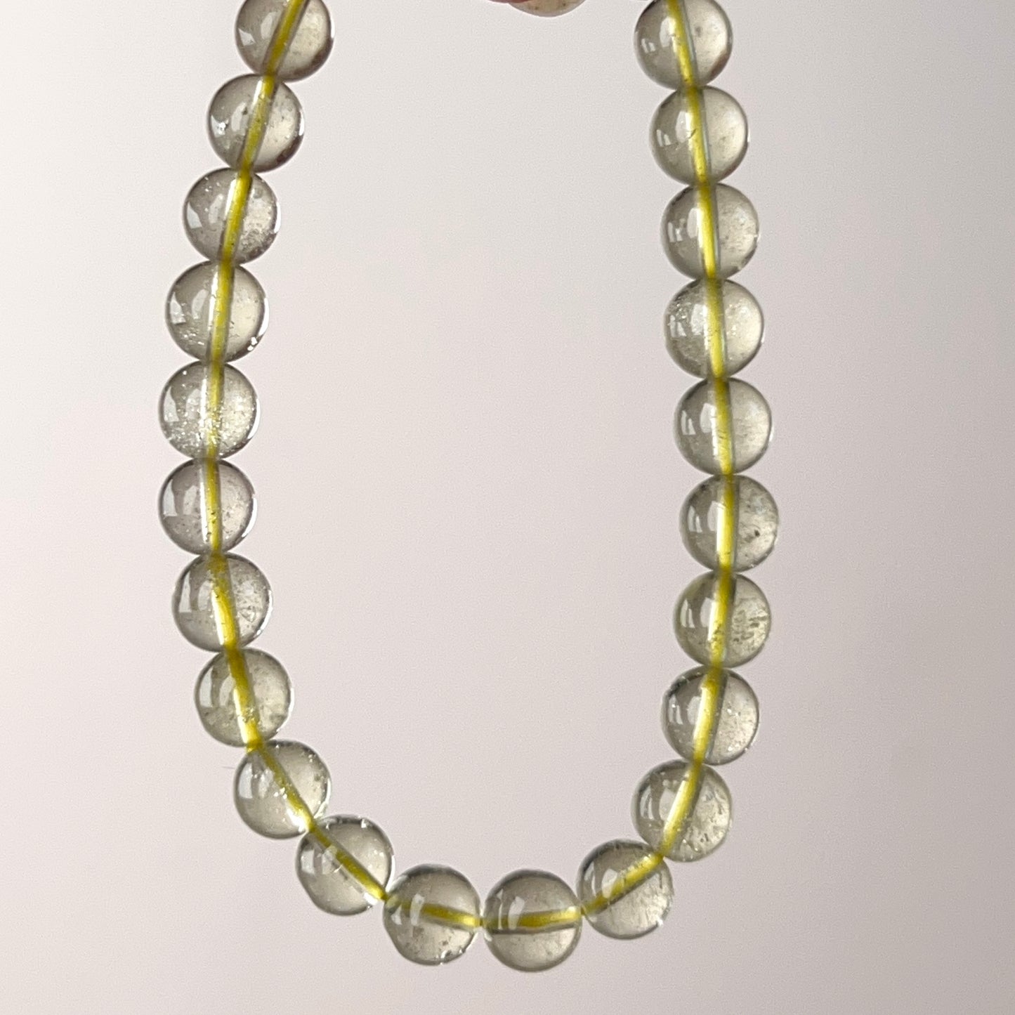 Libyan Desert Glass Bracelet | Crystal Stretch Bracelet