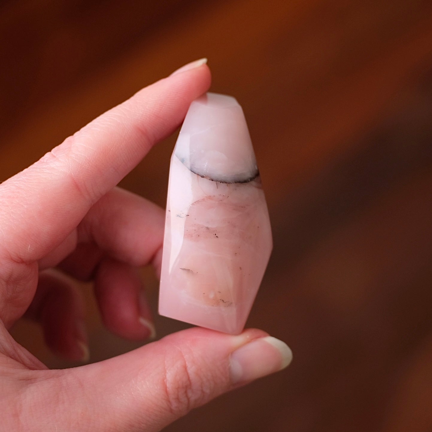 Rare Guava Quartz Freeform | Pink Quartz Crystal Freeform