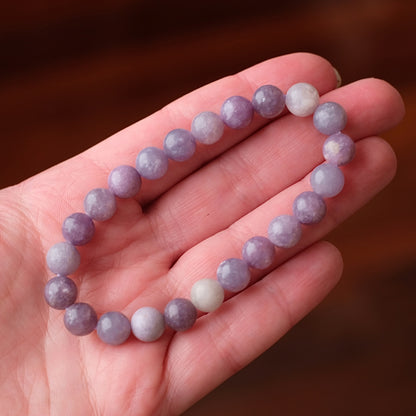 Lepidolite Bracelet | Crystal Stretch Bracelet