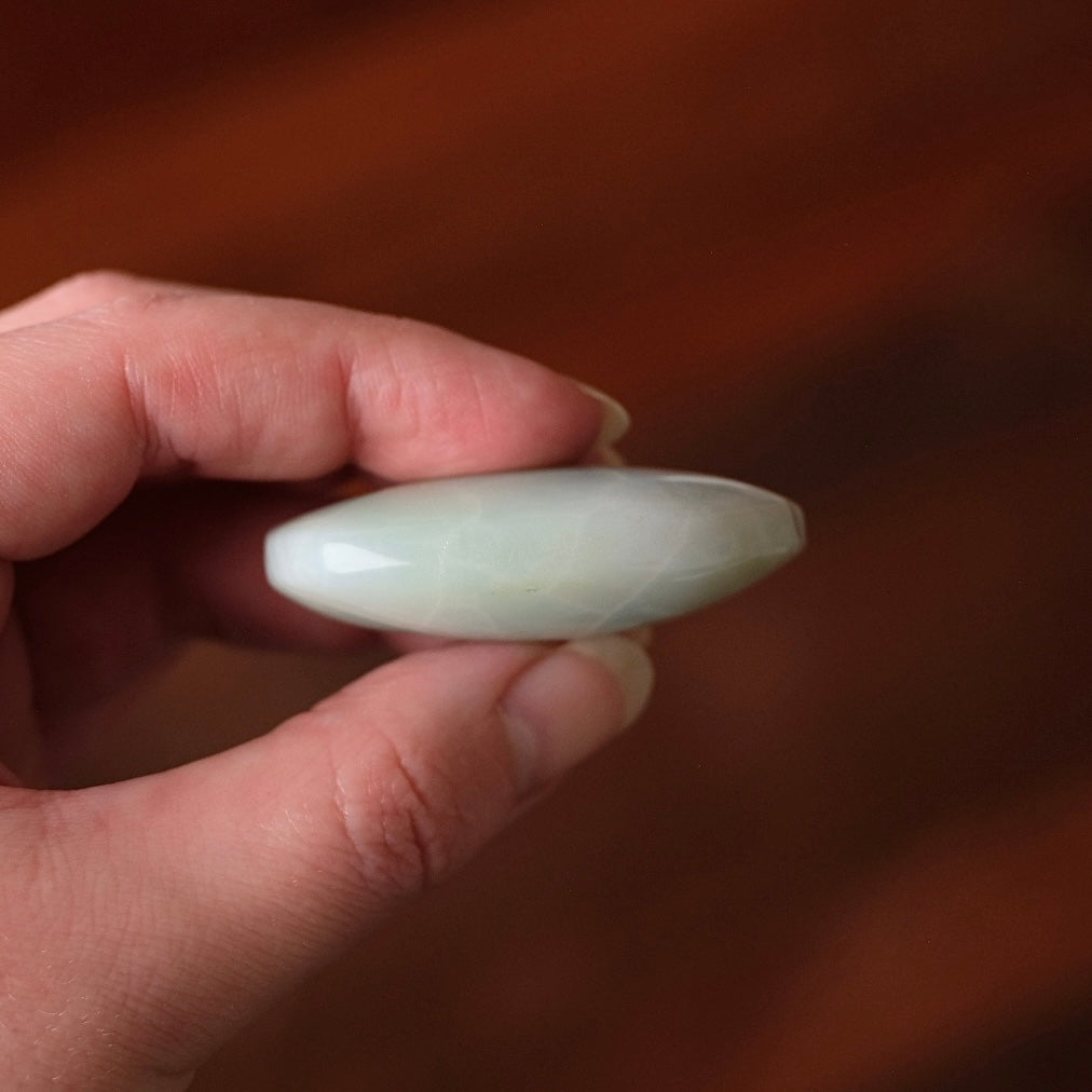 Rare Blue Flower Agate Palm | Green Flower Agate Palm