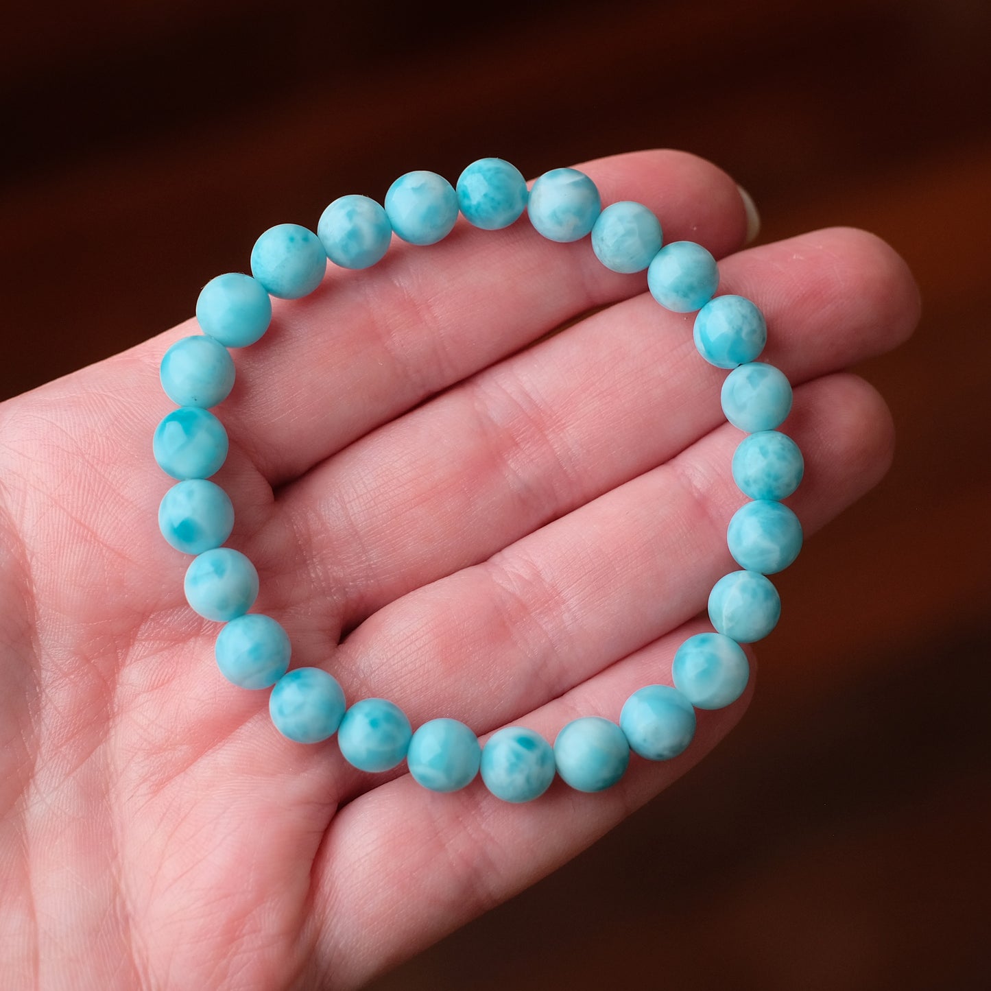 Larimar Bracelet | High Quality Larimar Crystal Bracelet