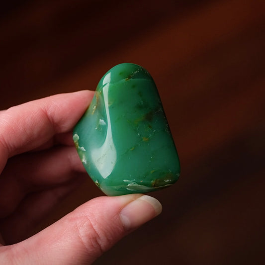 Australian Chrysoprase Freeform | Polished Chrysoprase Crystal