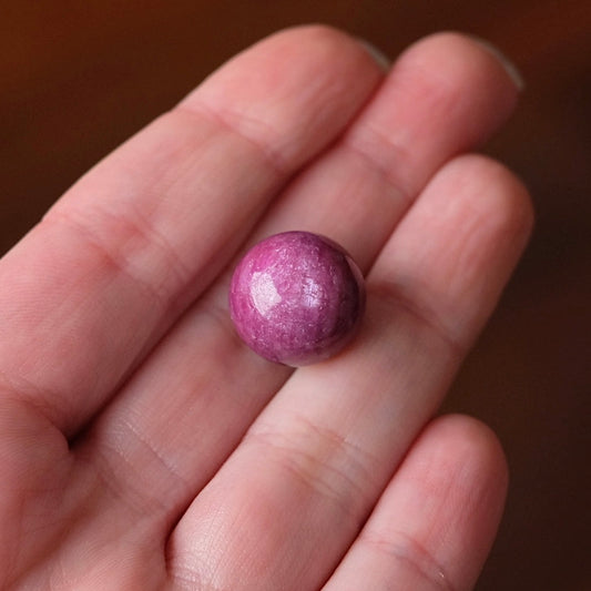 Natural Ruby Sphere | Ruby Crystal Sphere