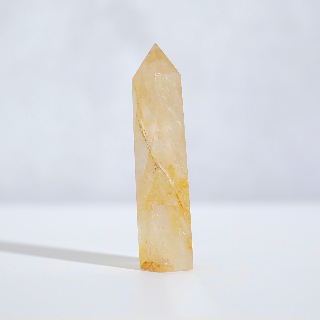 Golden Healer Point | Golden Healer Quartz Crystal Tower