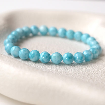 Larimar Bracelet | High Quality Larimar Crystal Bracelet
