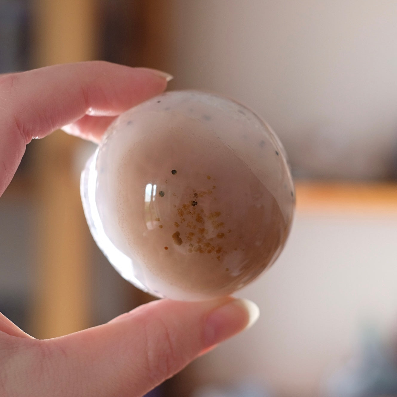 Druzy Agate Geode Sphere | Agate Crystal Sphere