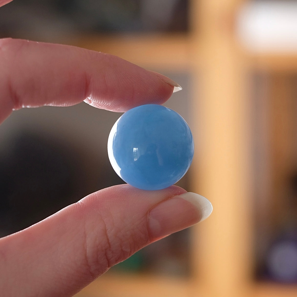 Blue Aquamarine Sphere | Aquamarine Crystal Sphere