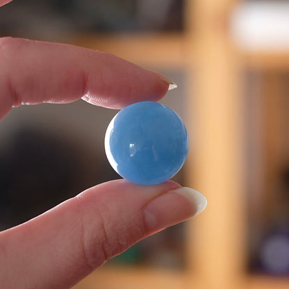 Blue Aquamarine Sphere | Aquamarine Crystal Sphere