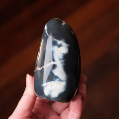 Orca Agate Freeform | Polished Orca Agate Crystal