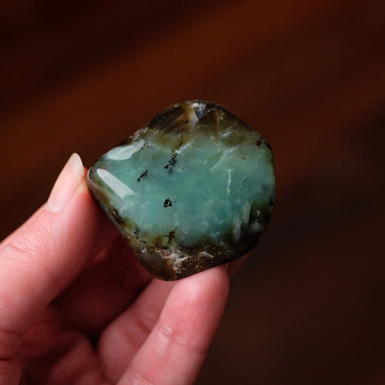 Australian Chrysoprase Freeform | Polished Chrysoprase Crystal