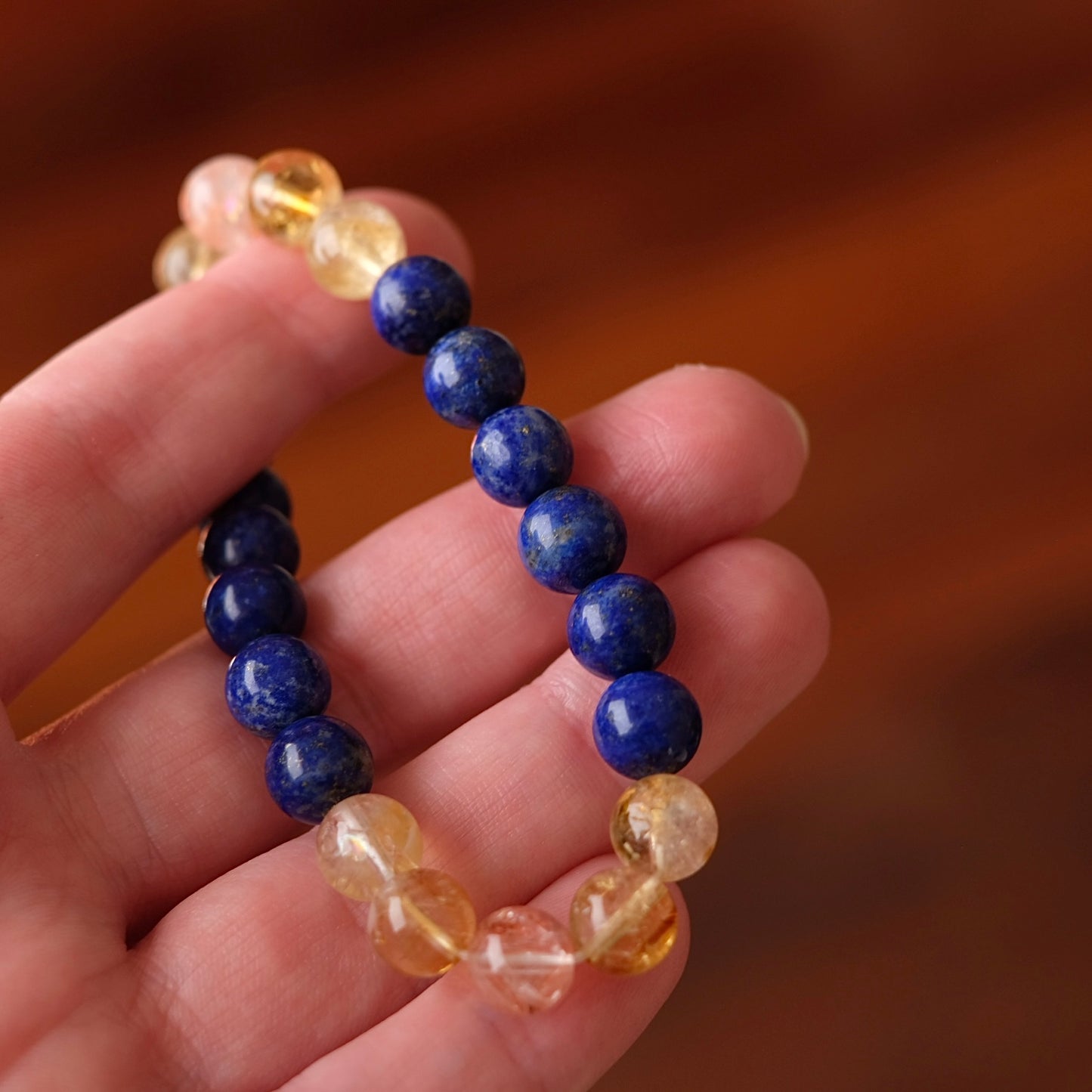 Lapis Lazuli Crystal Bracelet | OOAK Crystal Bracelet