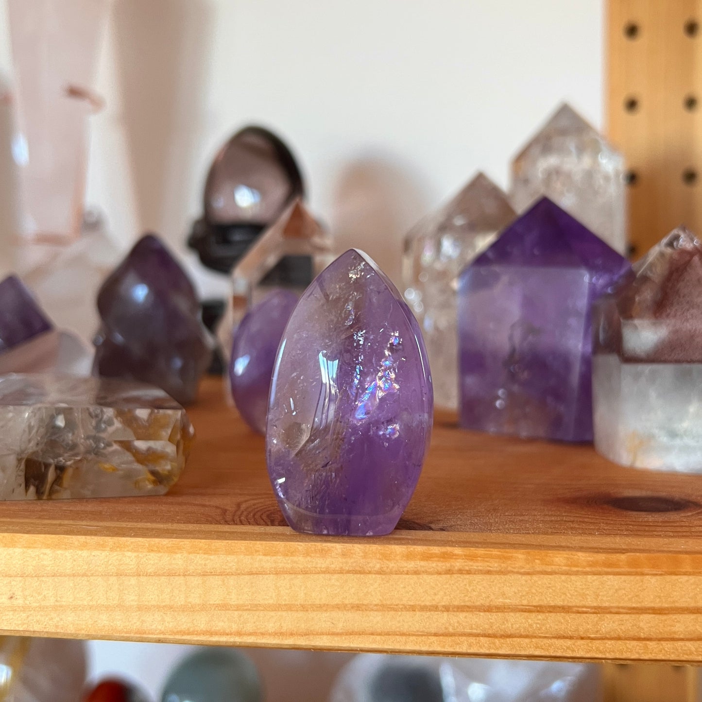 Ametrine Freeform | Purple Amethyst Crystal Freeform