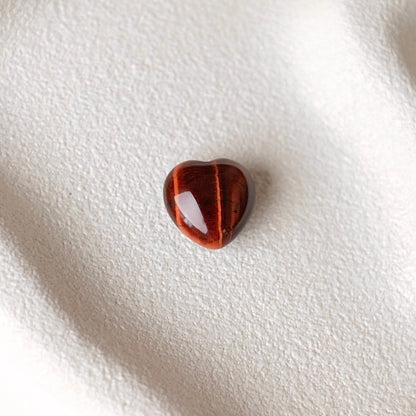 Red Tigers Eye Heart | Mini Tiger Eye Crystal Heart