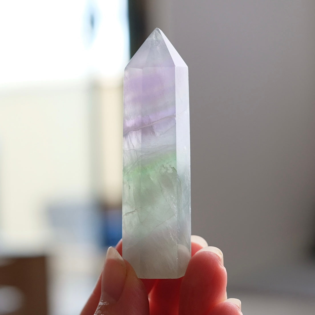 Pretty Fluorite Point | Fluorite Crystal Tower