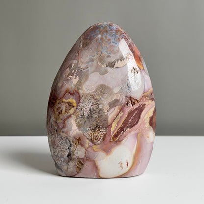 Pink Ibis Jasper Freeform | Brecciated Jasper Polished Freeform