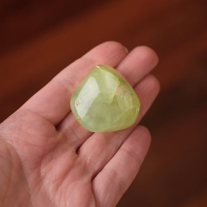 Australian Prehnite Freeform | Polished Prehnite Crystal