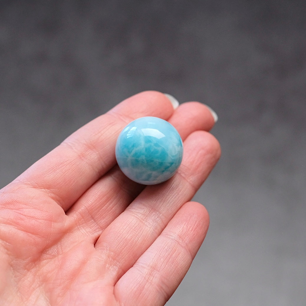 Larimar Crystal Sphere | High Grade Larimar Sphere