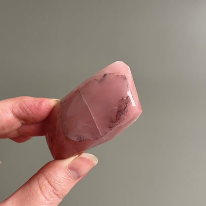 Rare Guava Quartz Freeform | Pink Quartz Crystal Freeform