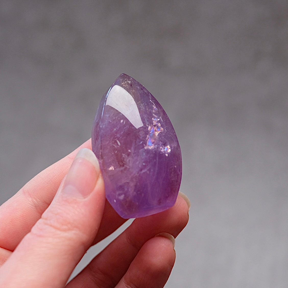 Ametrine Freeform | Purple Amethyst Crystal Freeform
