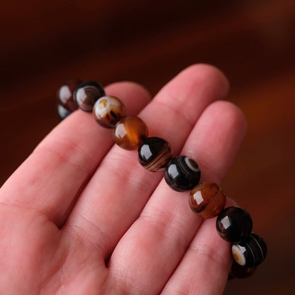 Sardonyx Bracelet | Crystal Stretch Bracelet