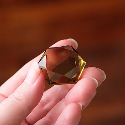 Citrine Hexagon | Crystal Jewel | Star of David