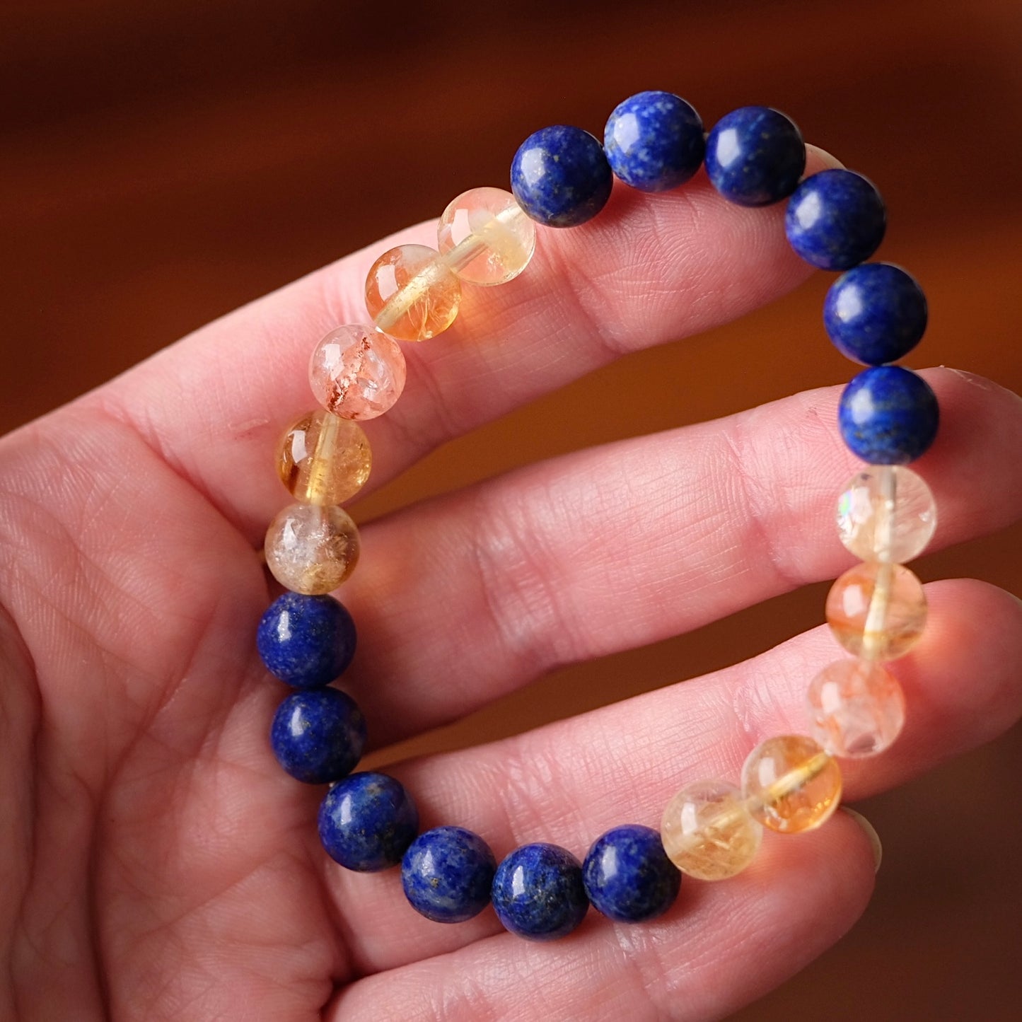 Lapis Lazuli Crystal Bracelet | OOAK Crystal Bracelet