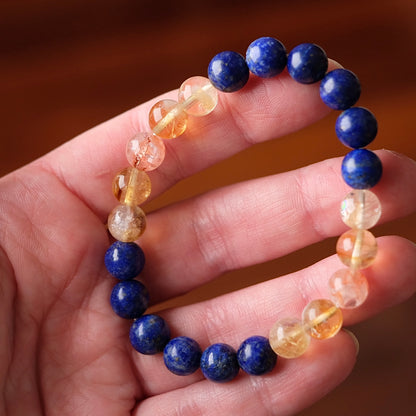 Lapis Lazuli Crystal Bracelet | OOAK Crystal Bracelet